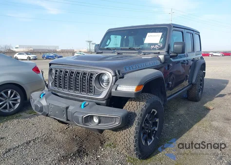 2025 Jeep Wrangler 4Xe Rubicon 4Xe from USA, damaged, VIN 1C4RJXR60SW572092
